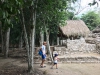 Wandering the Coba temple ruins complex