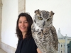 North American Girl & North American Owl (Mafra Palace)