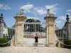 The front gate to Chateau Beychevelle