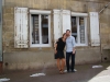 A photo opp in the town of Pauillac