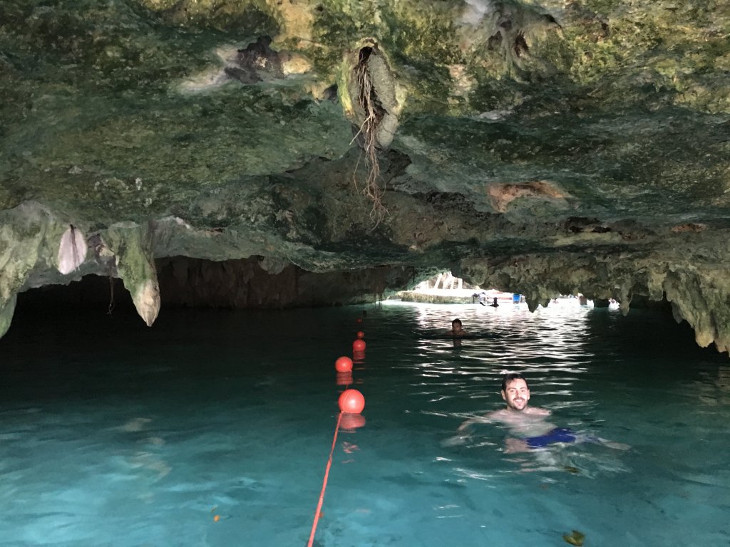 The cave at the Gran Cenote