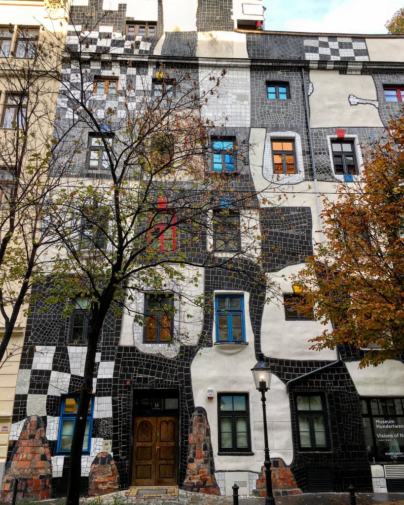 One of Friedensreich Hundertwasser houses